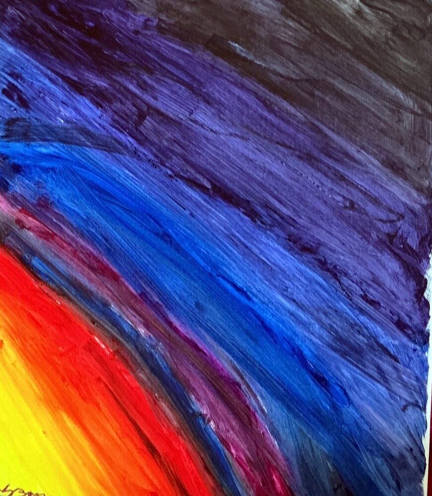 Color Storm, painting by Camden